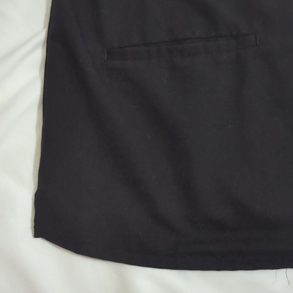 Figs Casma Three-Pocket Scrub Top, Color Black Size XL - Picture 9 of 15